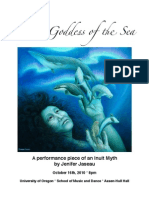 Sedna: Goddess of " Sea: A Performance Piece of An Inuit Myth by Jenifer Jaseau