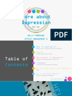 More About Depression: Selly Febriani Office Management 2