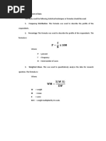 Statistical Treatment of Data