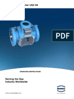 Ultrasonic Flowmeter USZ 08: Operating Instructions