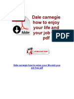 Dale carnegie how to enjoy your life and your job free pdf download