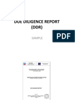 EEAP - Sample DDR Report