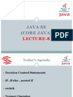 Java Se (Core Java) : Lecture-8