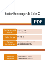 Faktor Mempengaruhi C Dan S