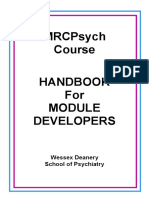 MRCPsych Handbook For Mod - Dition 1.1 (28.09.10)