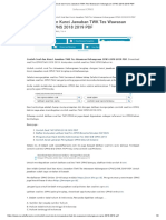 Contoh Soal Dan Kunci Jawaban TWK Tes Wawasan Kebangsaan CPNS 2018 2019 PDF