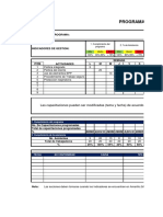 Programa de Charlas Diarias y Capacitaciones