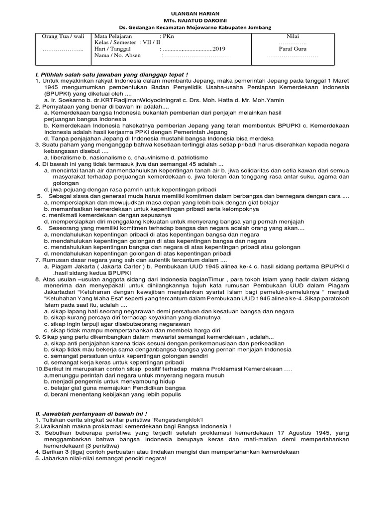 Sebutkan 4 Makna Proklamasi Kemerdekaan Bagi Bangsa  