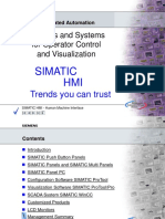 Products and Systems For Operator Control and Visualization: Simatic HMI