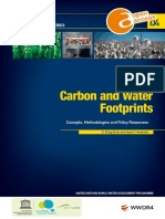 Carbon and Water Footprints: Side Publications Series