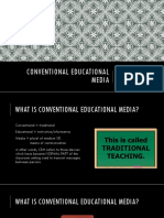 Conventional Educational Media