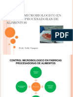 Control Microbiologico en Fabricas Procesadoras de Alimentos (1)