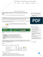 Excel Scrape HTML Add-In- Trích Xuất Dữ Liệu HTML Vào Excel - Học Excel Online Miễn Phí