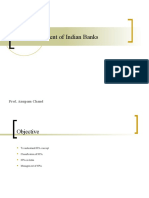 NPA Management of Indian Banks: Presented by Aravind