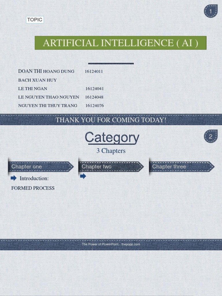 Artificial Intelligence (Ai) : Topic | PDF