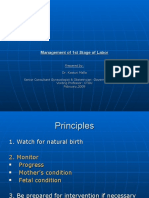 Lecture-8 First Stage Management