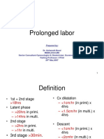 Lecture-15 Prolonged Labor