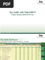 40 Tax Audit in Tally Erp 9