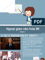 Ngo I Giao Văn Hóa Mĩ