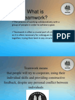 What Is Teamwork?