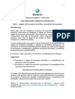 Regimes de Inventário e Contabilização de Estoques