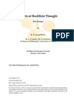 Facets of Buddhist Thought 
