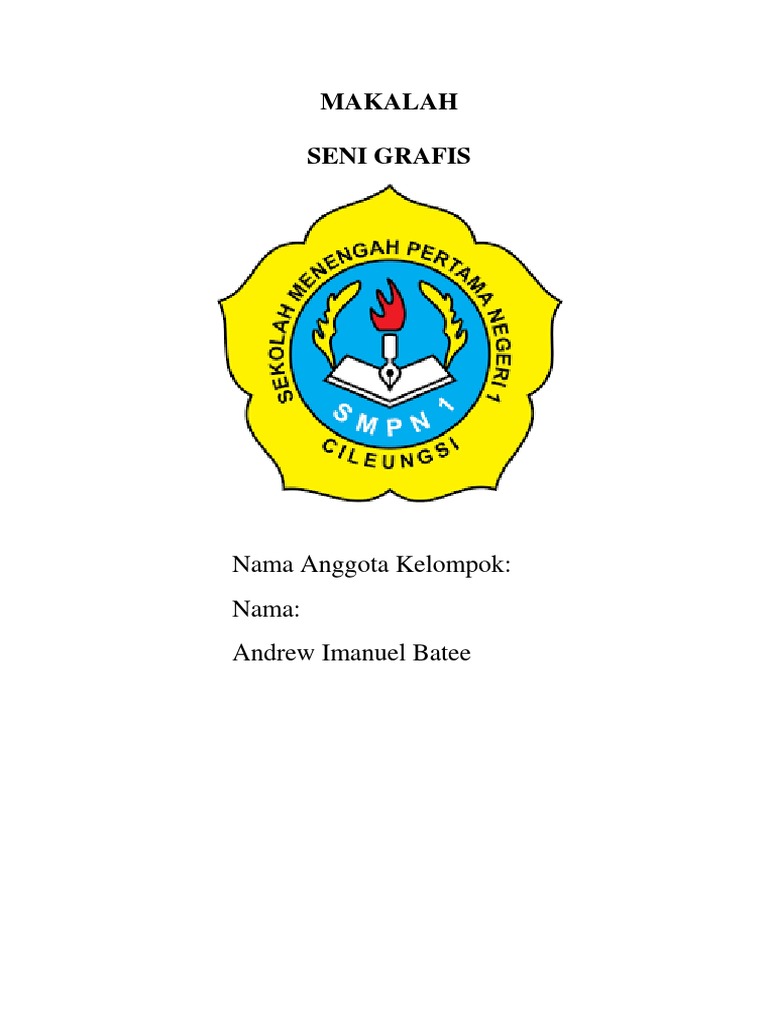 Makalah Seni Grafis Budaya Docx