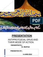 Antiprotozoaldrugatheirmodeofaction 170318180554