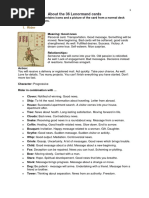 Kipper Card Meanings Explained | PDF | Psychological Concepts