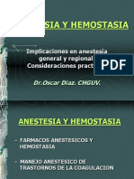 Anestesia Hemostasia Dr Diaz