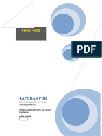 Laporan PBK (pembelajaran berwawasan Kemasyarakatan) PDKG 4306