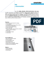 Winterhalter P50 Pass Through Dishwasher