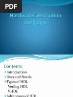 Hardware Description Language