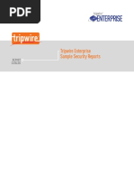 Tripwire Enterprise Security Report Samples PDF