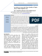 Water Quality Fuzzy Logic Inference Index 