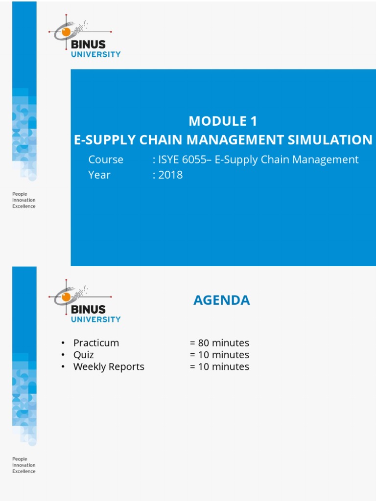 E-Supply Chain Management Overview | PDF | Supply Chain | Market ...
