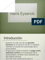 Hans Eysenck Personalidad