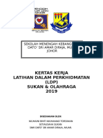 Kertas Kerja LDP Sukan 2019