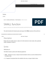 SMALL Function - Office Support