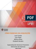 Financiacion de La Adquisicion