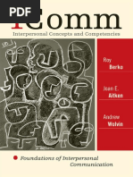 (Roy - Berko, - Joan - E. - Aitken, - Andrew - Wolvin) - ICOMM - Interpersonal Concepts and Competencies Foundations of Interpersonal PDF