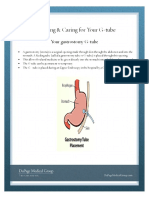 Preparing Caring For Your Gi Tube