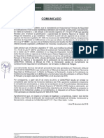 Comunicado Transferencia ITSE PDF