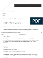 CHOOSE Function - Office Support