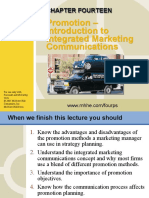 Promotion - Introduction To Integrated Marketing Communications