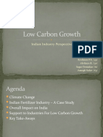 Low Carbon Growth: Indian Industry Perspective