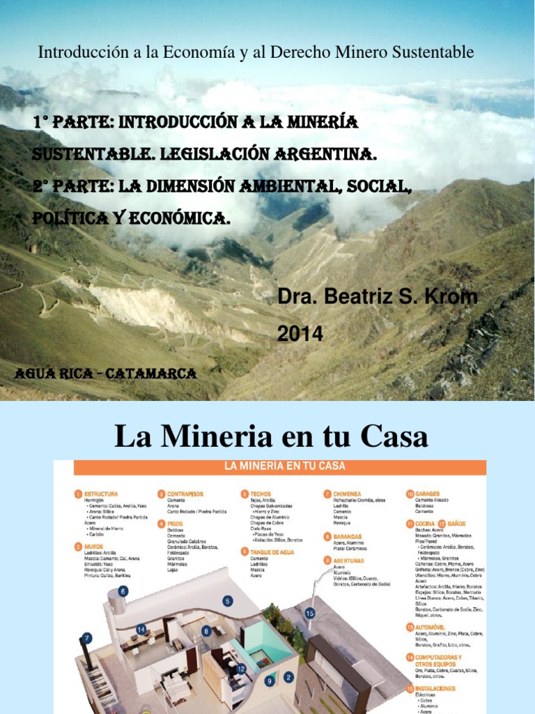 Minería Sustentable en Argentina | PDF | Minería | Impuestos