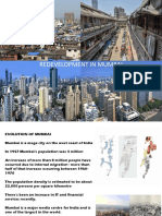 Evolution of Mumbai and Redevelopment Plans