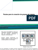 Pautas para La Creacion de Grupos de Trabajo PDF