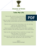 Take My Life - Sheaves of Grain - 56